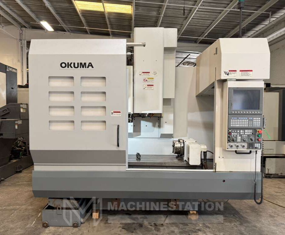 Okuma MC-V4020 CNC Vertical Machining Center - 4th Axis Mill 0