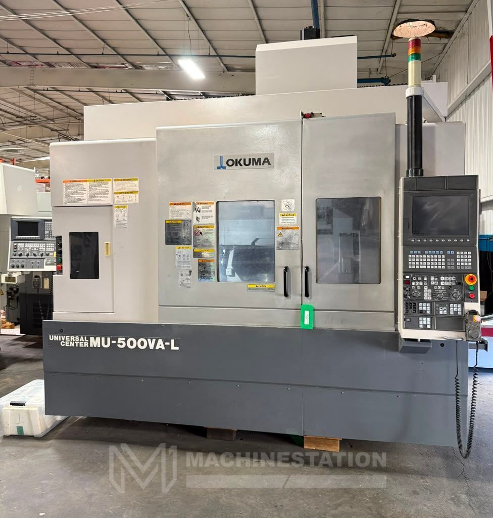 Okuma MU-500VA-L 5-Axis CNC Universal Machining Center - Milling & Turning Capability 4
