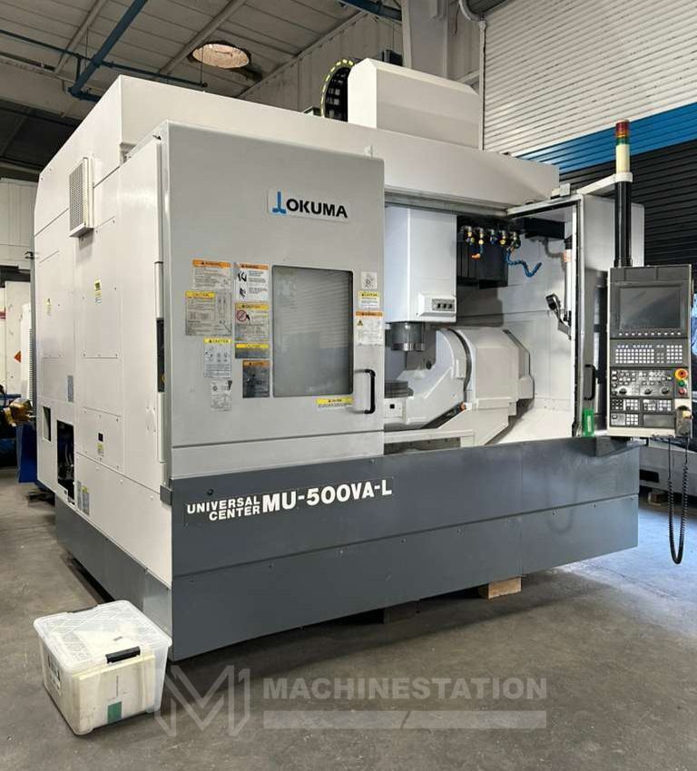 Okuma MU-500VA-L 5-Axis CNC Universal Machining Center - Milling & Turning Capability 2