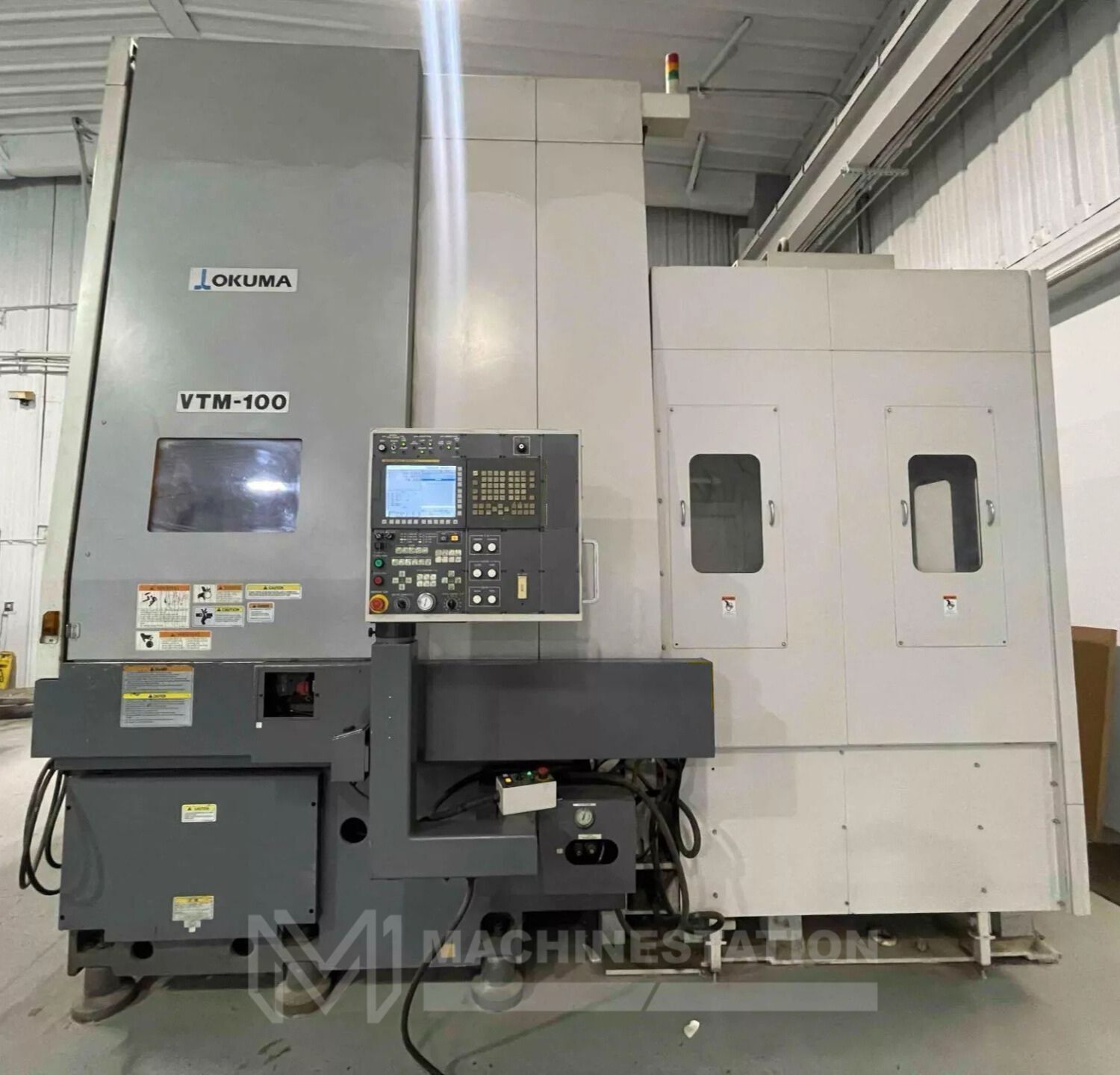 Okuma VTM-100 CNC Vertical Turning Center - Live Tool C Axis VTL 0