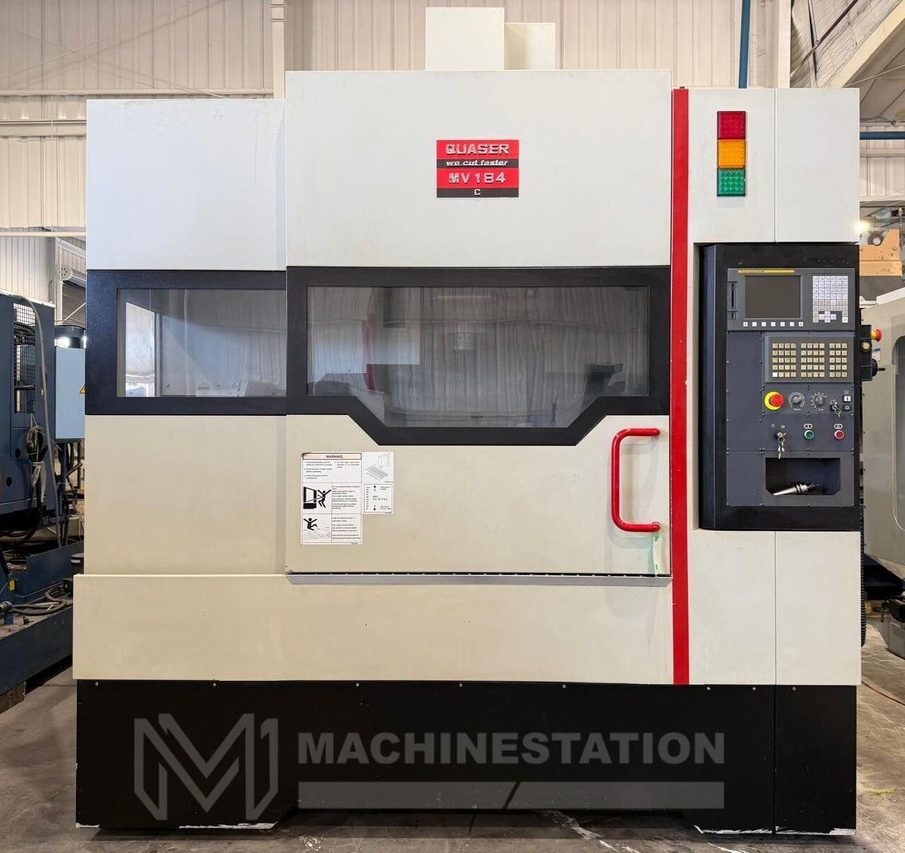 Quaser MV184C/12C CNC Vertical Machining Center - TSC, 12,000 RPM Mill 0
