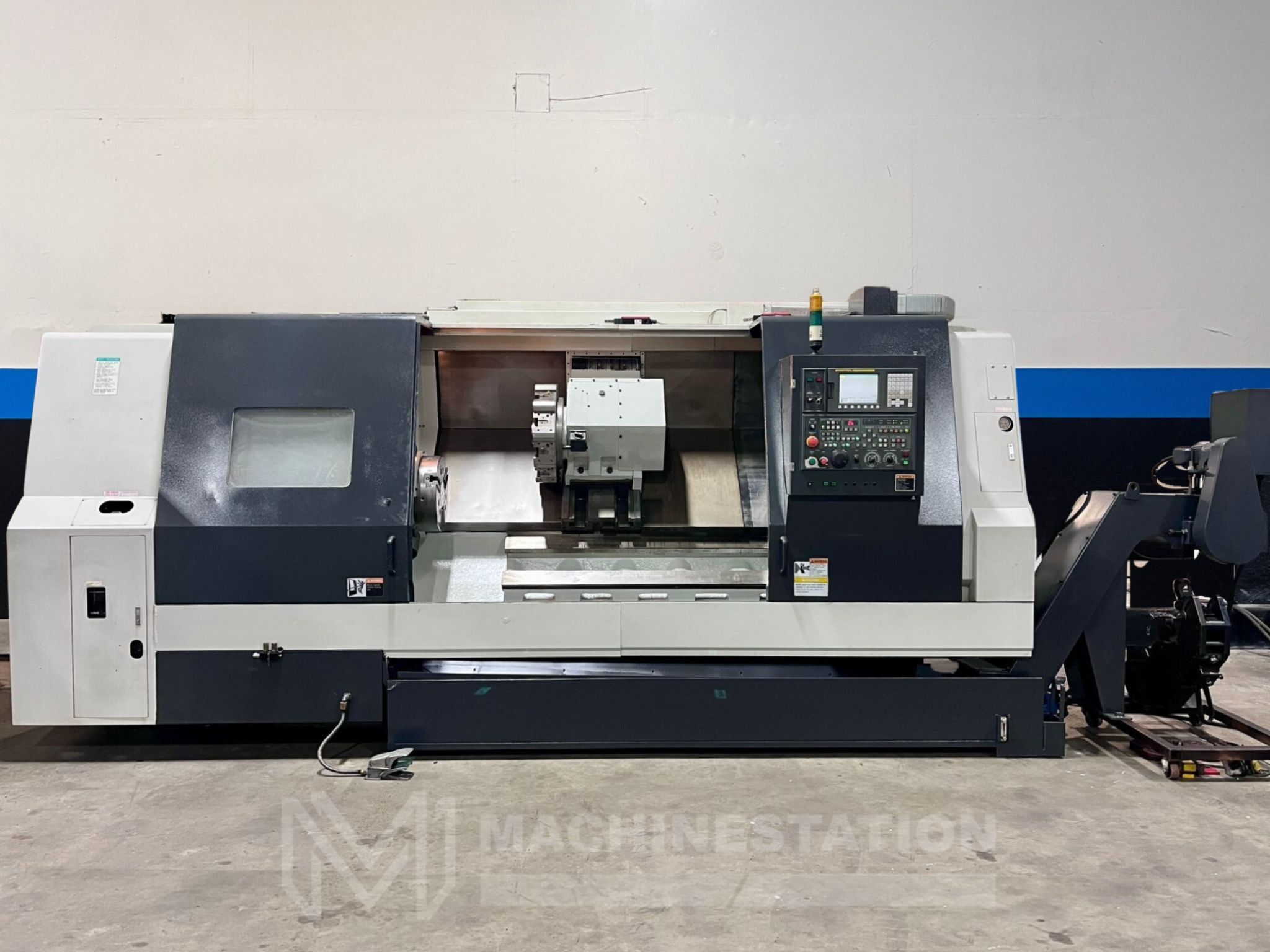 Samsung SL-35A/1500 CNC Turning Center - Long Bed Steady Rest Lathe 1