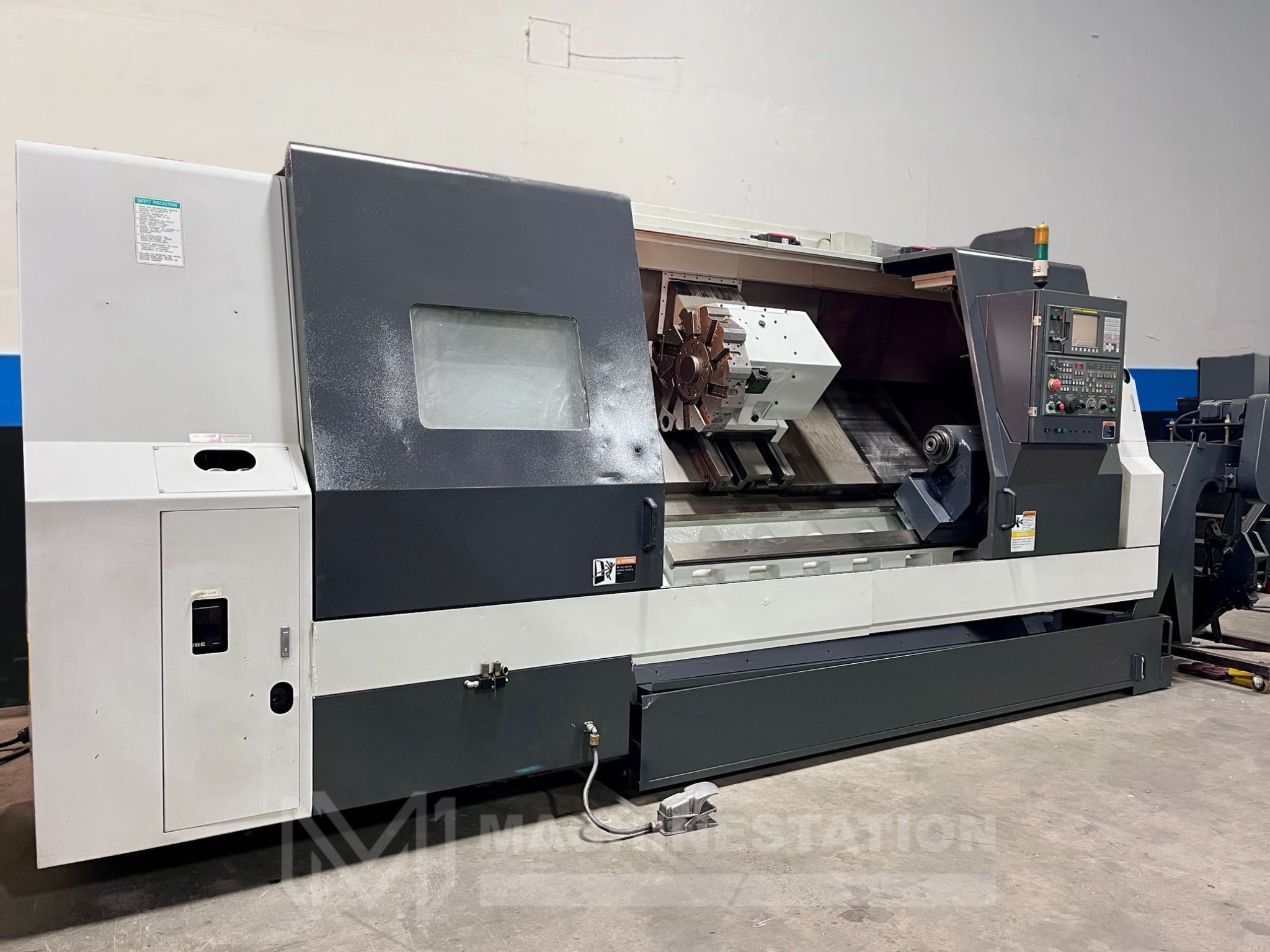Samsung SL-35A/1500 CNC Turning Center - Long Bed Steady Rest Lathe 2