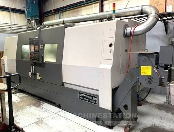 Samsung SMEC SL45/2000BB CNC Turning Center - Long Bed 7.1" Big Bore Lathe 0