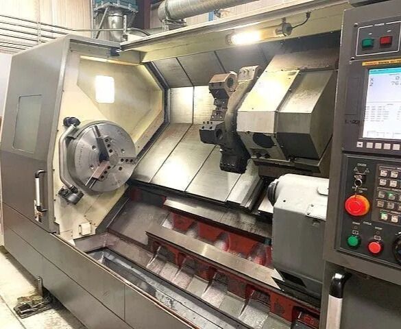 Samsung SMEC SL45/2000BB CNC Turning Center - Long Bed 7.1" Big Bore Lathe 3