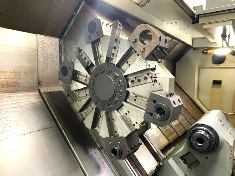 Samsung SMEC SL45/2000BB CNC Turning Center - Long Bed 7.1" Big Bore Lathe 4