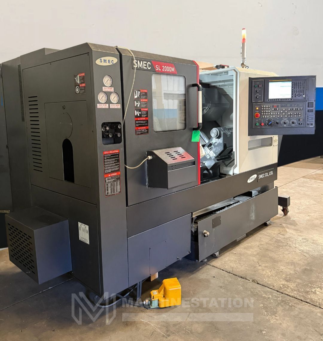 Samsung SMEC SL-2000M CNC Turning Center - 2020 C Axis Live Tool Lathe 1
