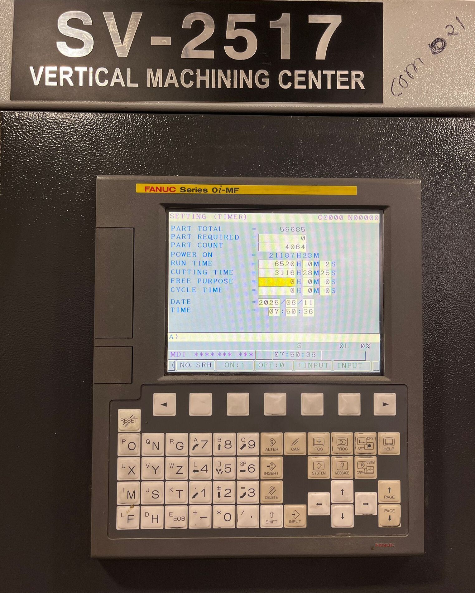 Sharp SV-2517 SX-F CNC Vertical Machining Center - Mini Mill 5