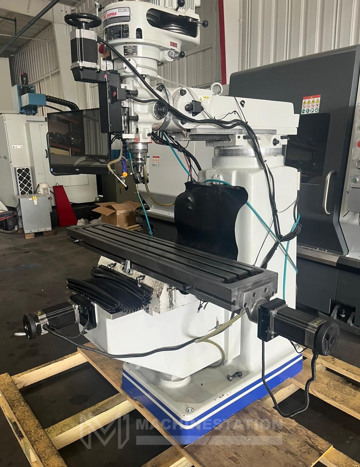 Supra 10"x54" CNC Vertical Knee Mill 6