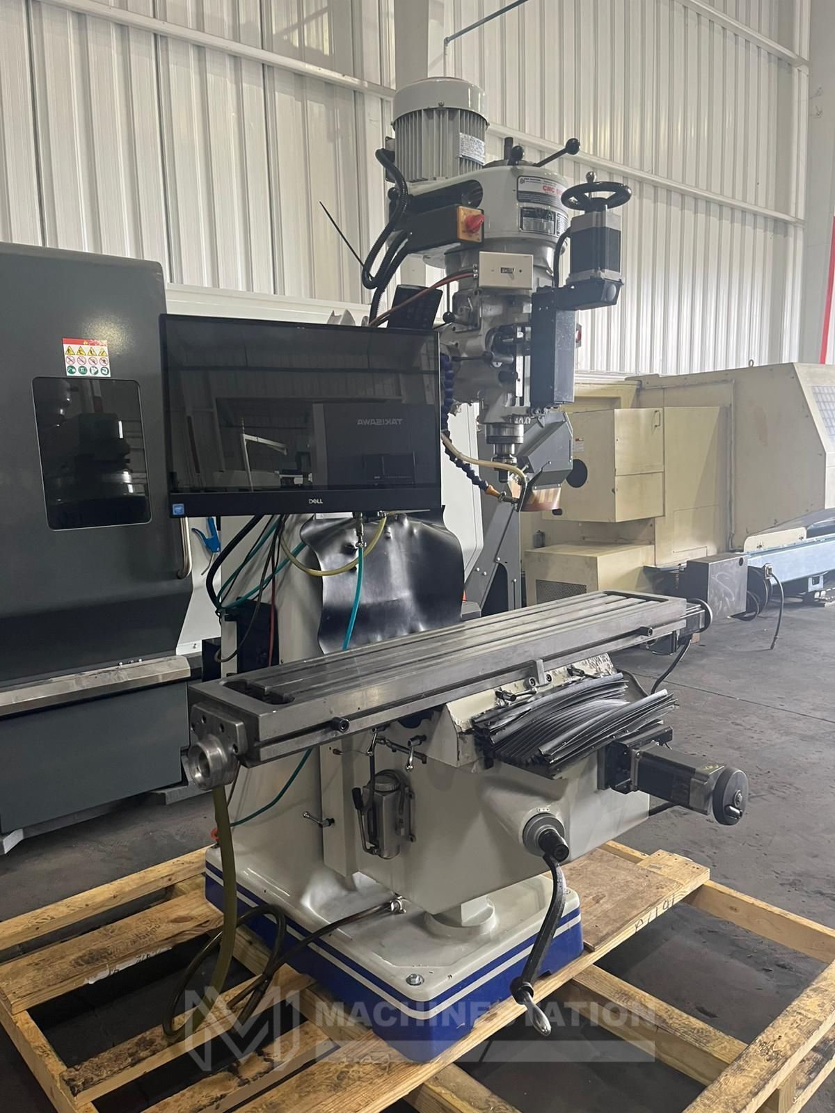 Supra 10"x54" CNC Vertical Knee Mill 4
