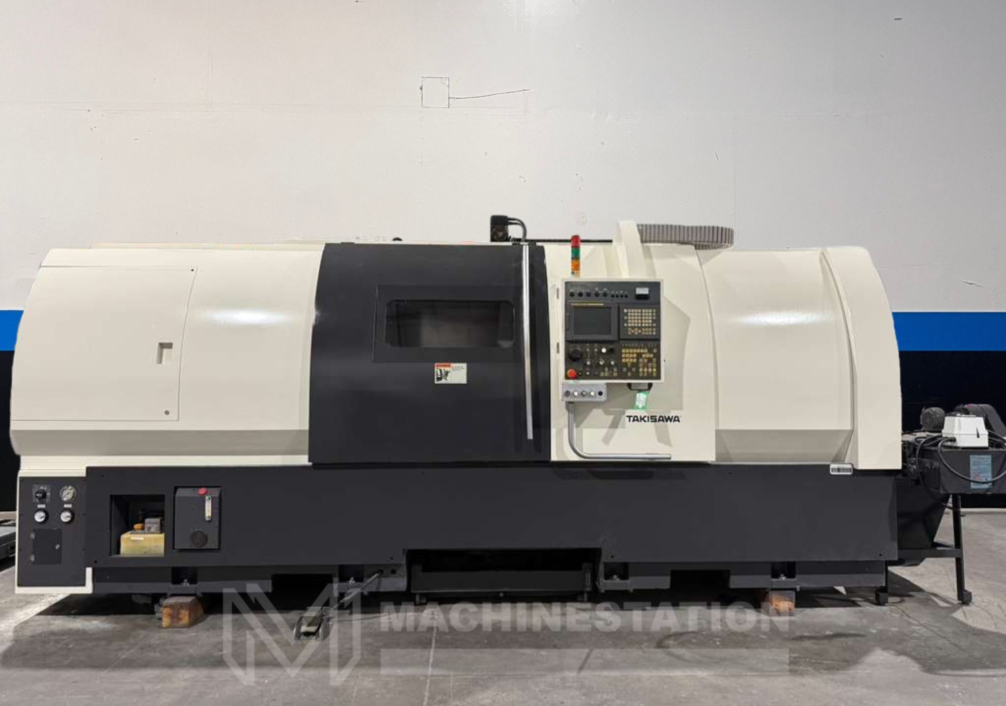 Takisawa EX-122 CNC Turning Center - 21" Chuck, 7.87" Big Bore, Long Bed Lathe 0