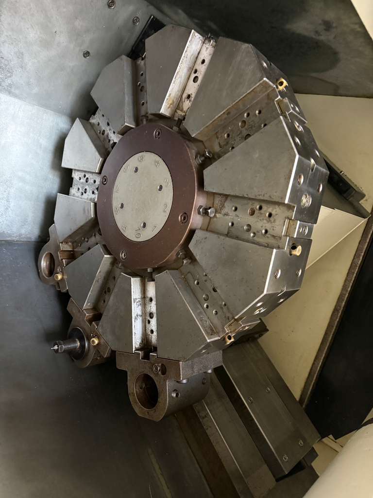 Takisawa LA-250 CNC Turning Center - 12" Chuck Lathe 10