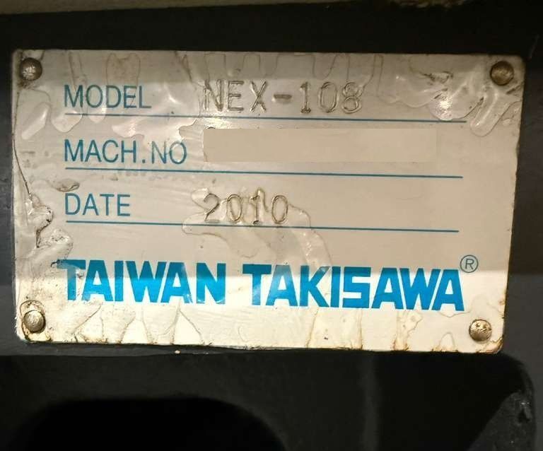 Takisawa NEX-108 CNC Turning Center - 8" Chuck, Tool Presetter, Tailstock Lathe 12