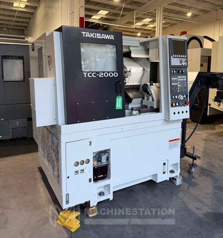 Takisawa TCC-2000 L3 CNC Turning Center - Lathe 0
