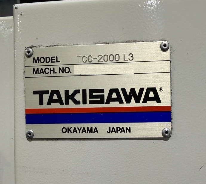Takisawa TCC-2000 L3 CNC Turning Center - Lathe 22