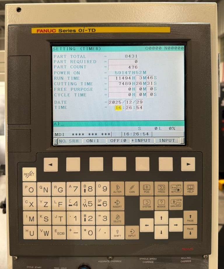Takisawa TCC-2000 L3 CNC Turning Center - Lathe 5