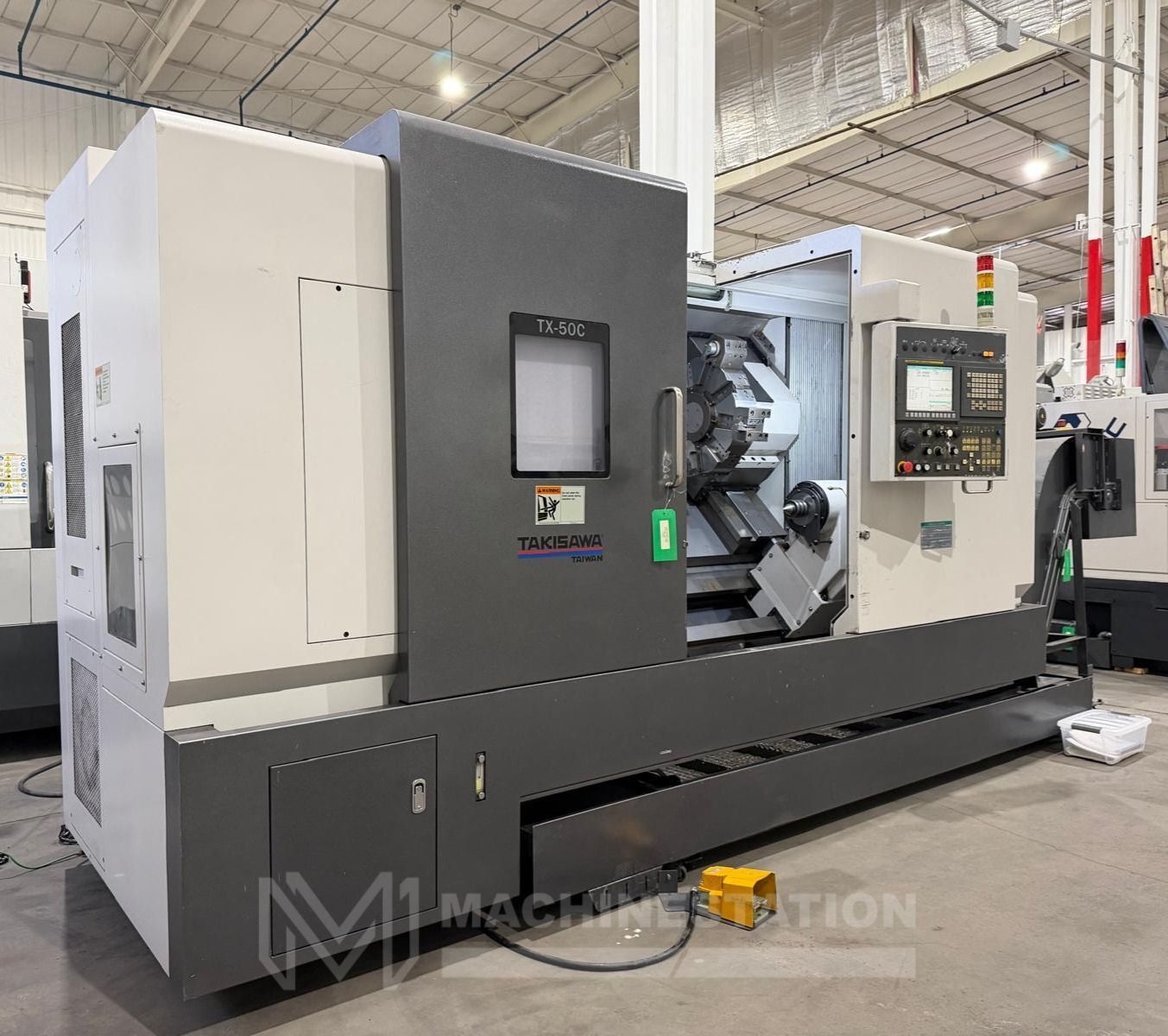 Takisawa TX-50C CNC Turning Center - 12" Chuck, 5" Big Bore Lathe 2