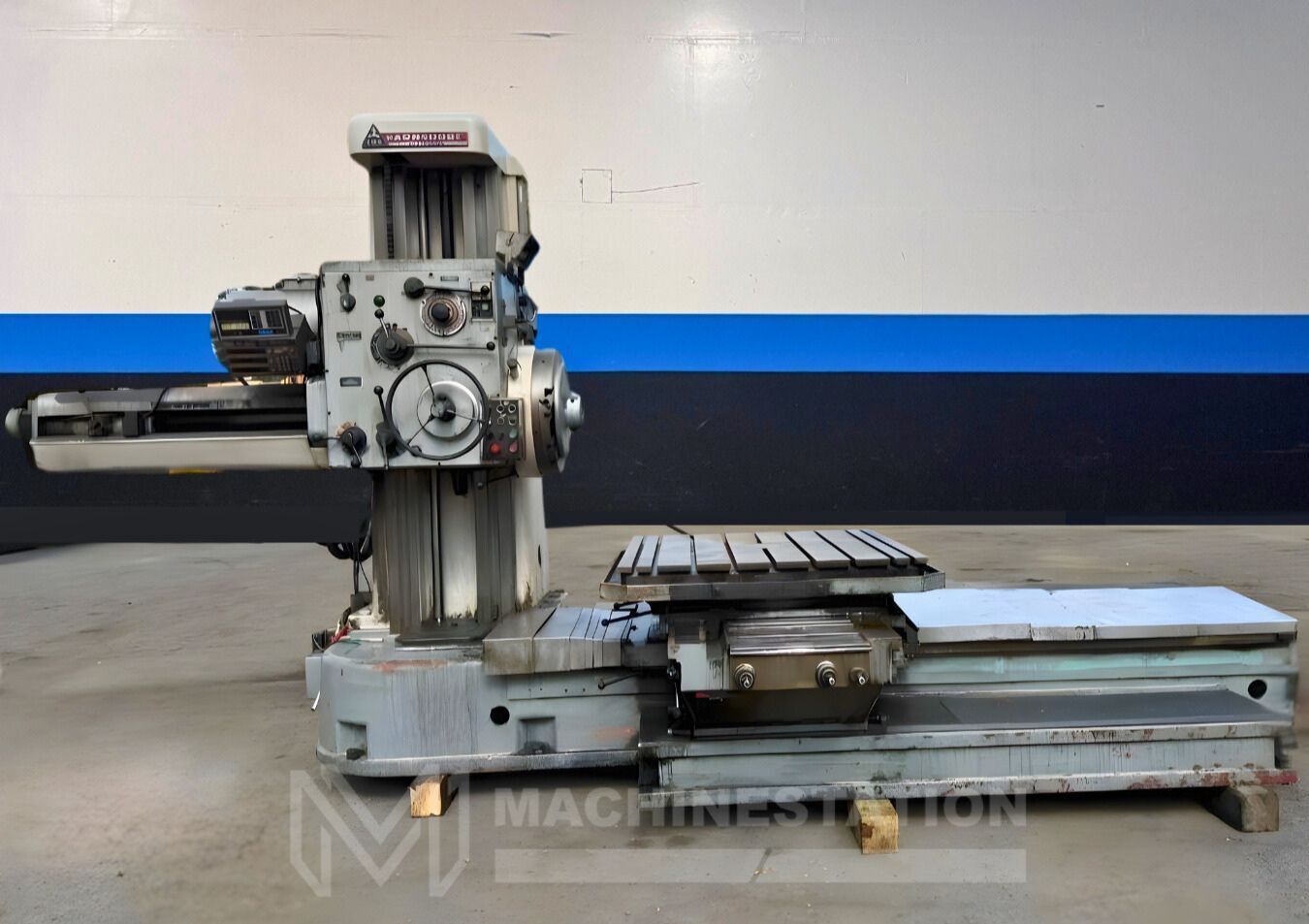 Tos Varnsdorf W100A Horizontal Table Type Boring Mill 0
