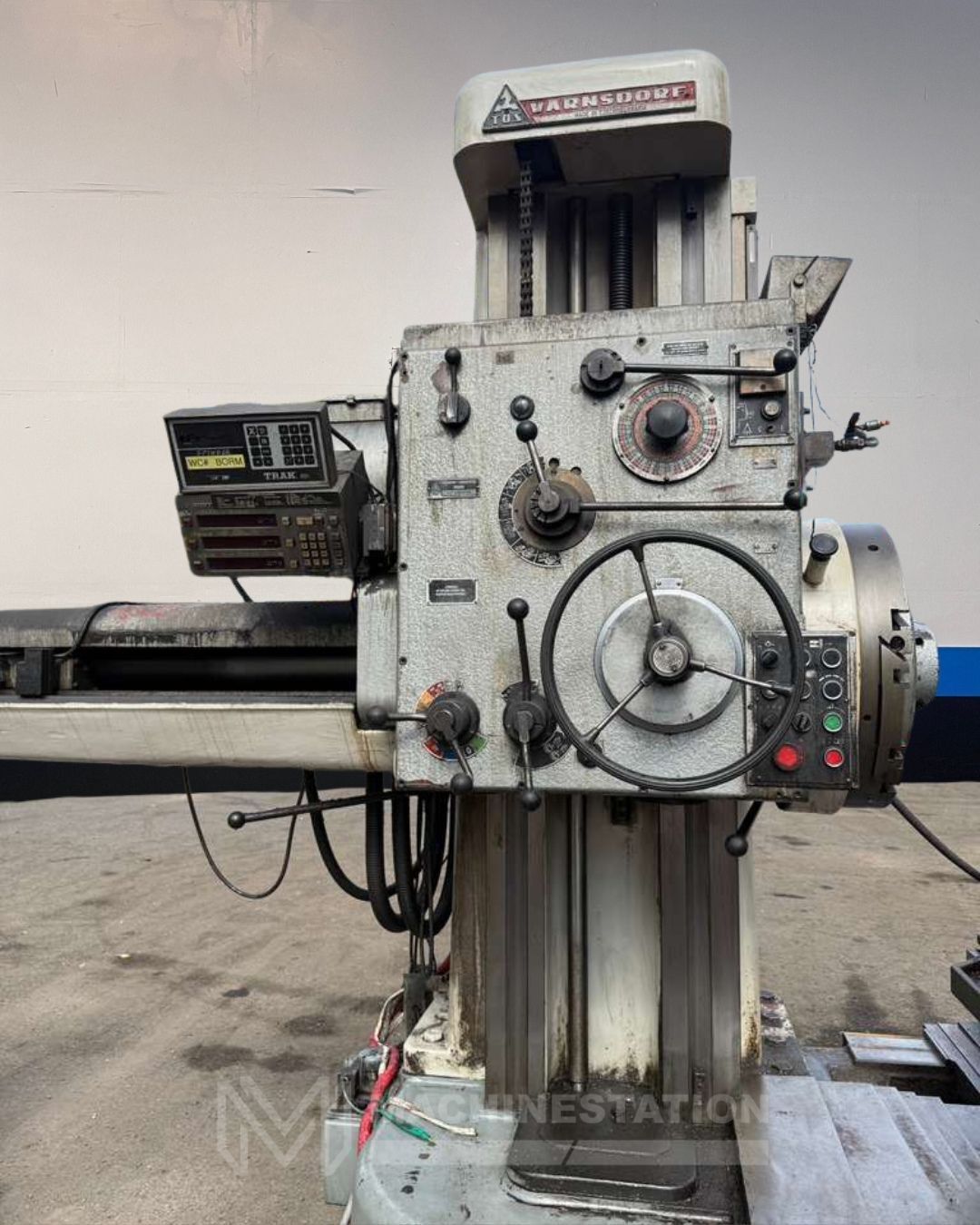 Tos Varnsdorf W100A Horizontal Table Type Boring Mill 3