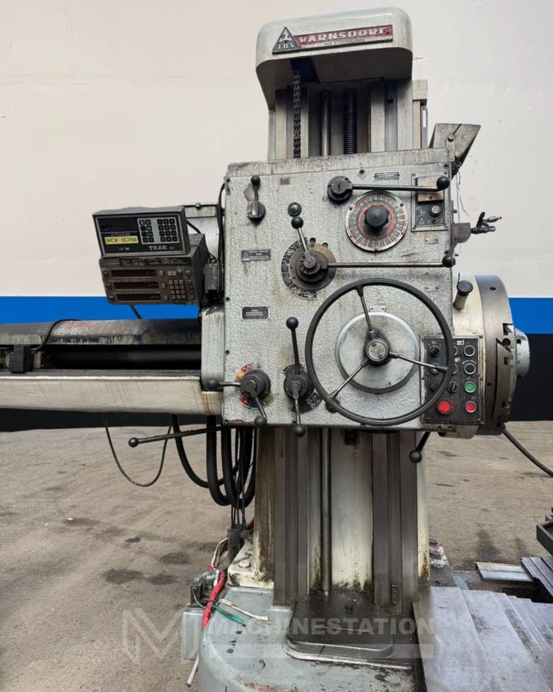 Tos Varnsdorf W100A Horizontal Table Type Boring Mill 2