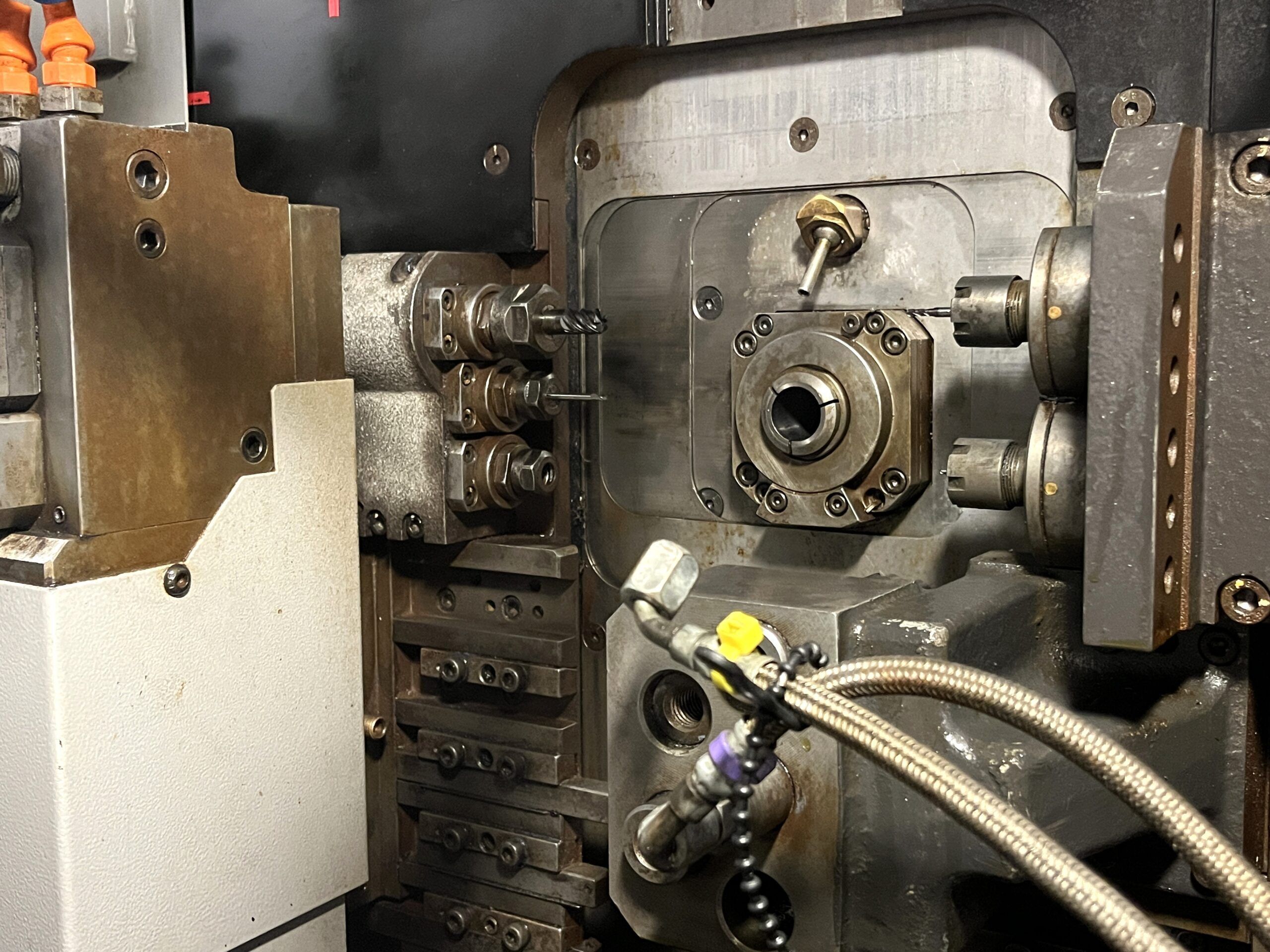Tsugami S206 CNC Swiss Type Automatic Lathe - Bar Feeder 13