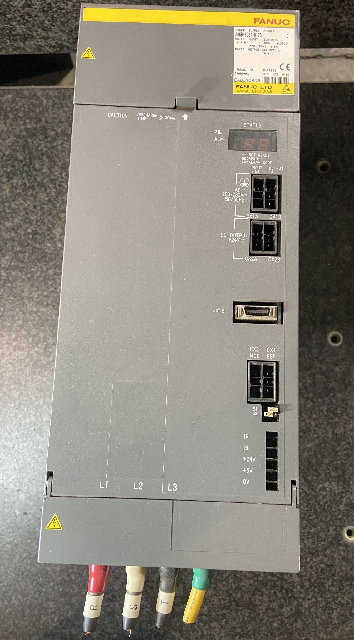 FANUC A06B-6087-H126 Module Series D Power Supply 2