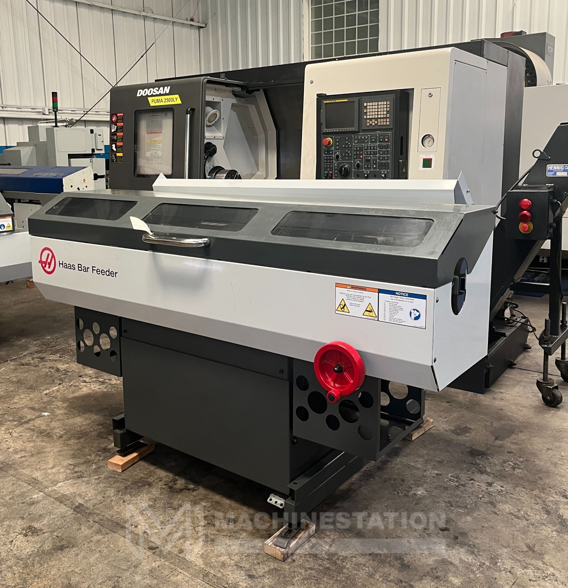 Haas V2 Automatic Bar Feeder 3