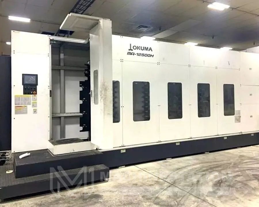 Okuma MA-12500H CNC Horizontal Machining Center - Extended X-Axis Travel Mill 0