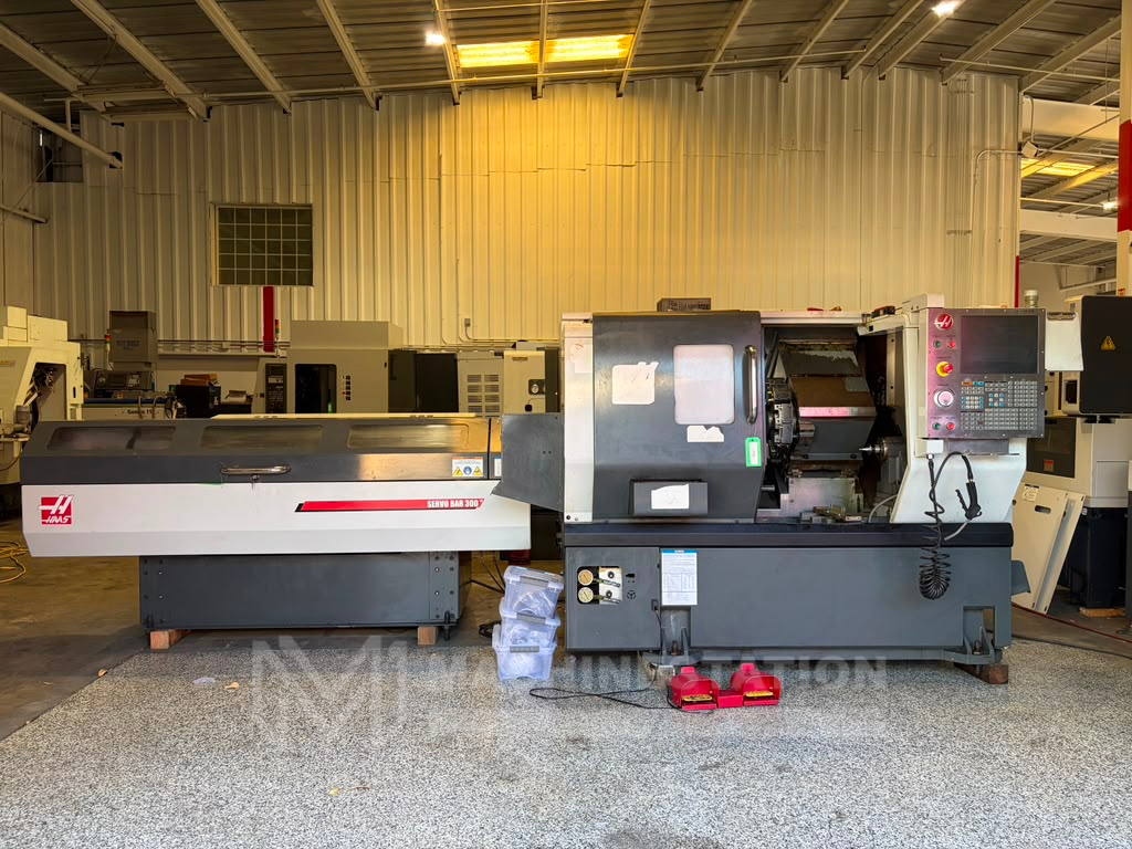 Haas ST-10 CNC Turning Center - Lathe W/ Bar Feeder 0