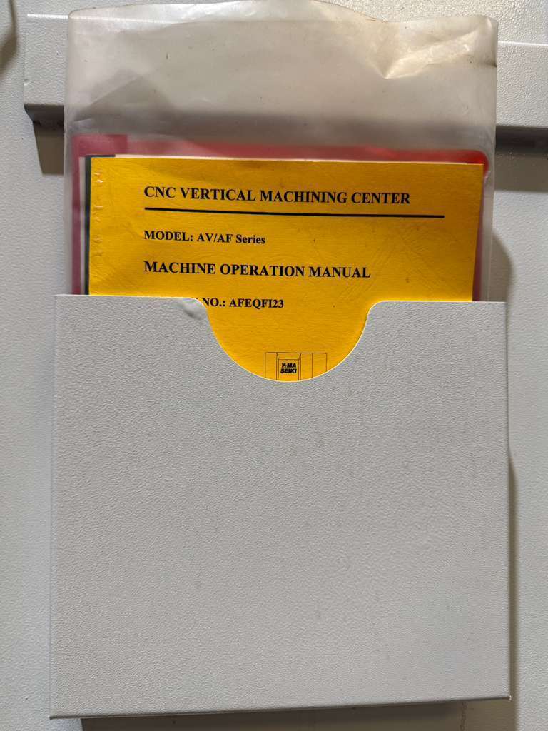 Yama Seiki AF-1060 CNC Vertical Machining Center - 12000 RPM TSC Mill 18