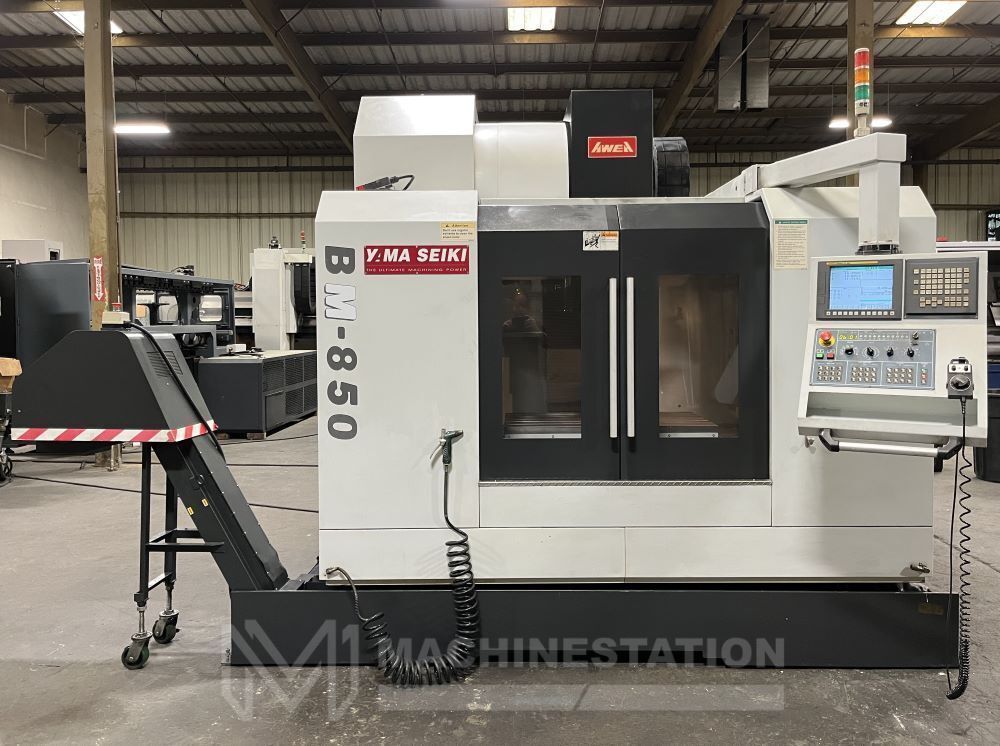 Yama Seiki BM-850 CNC Vertical Mill - 4th Axis Ready 0