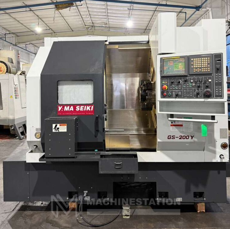 Yama Seiki GS-200Y CNC Turning Center - C Axis Live Tool Y Axis Lathe 0