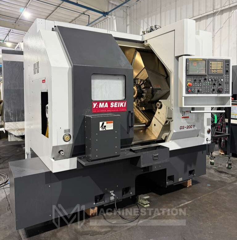 Yama Seiki GS-200Y CNC Turning Center - C Axis Live Tool Y Axis Lathe 1