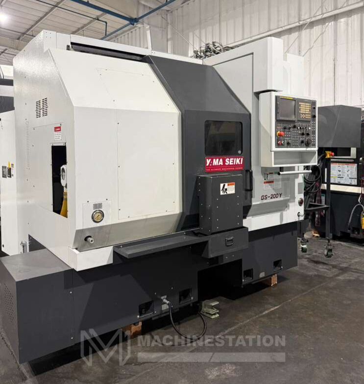Yama Seiki GS-200Y CNC Turning Center - C Axis Live Tool Y Axis Lathe 2