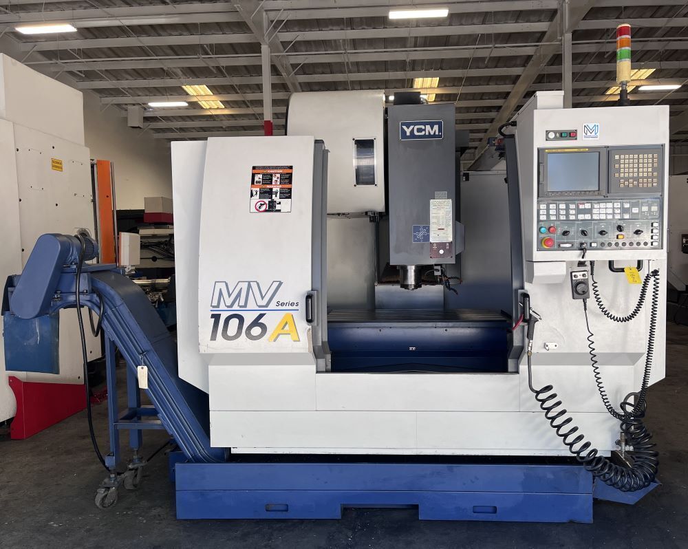 YCM MV-106A CNC Vertical Machining Center 0