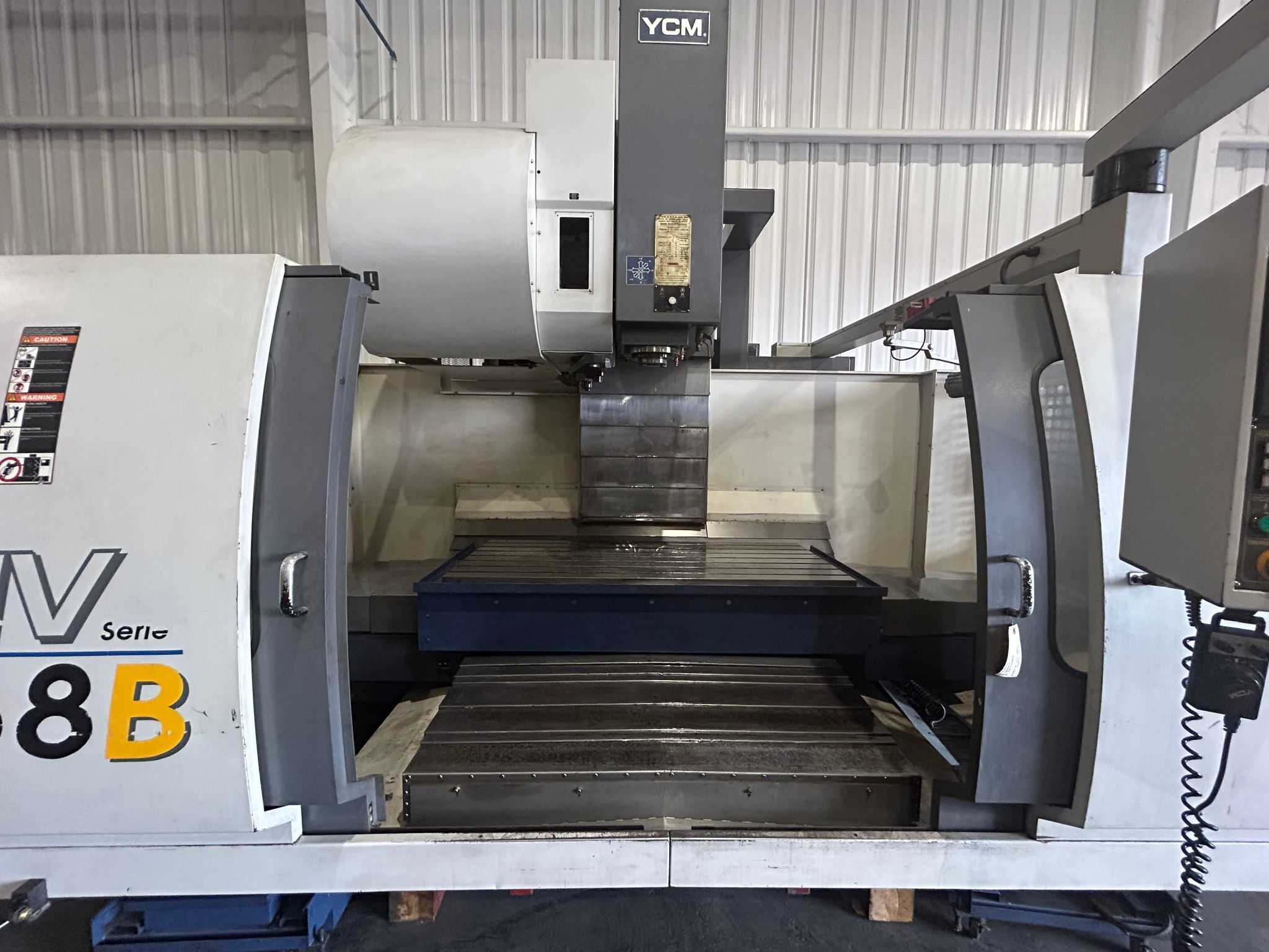 YCM MV-168B CNC Vertical Machining Center - 50 Taper Mill 7