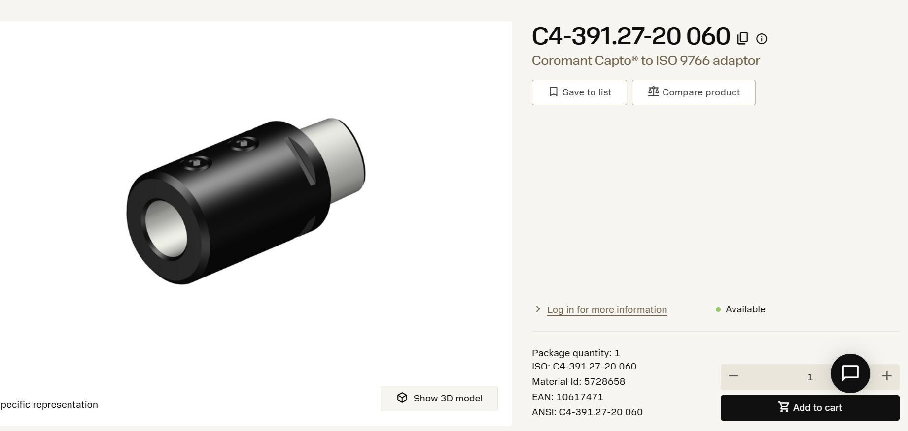 Sandvik Coromant Capto 7