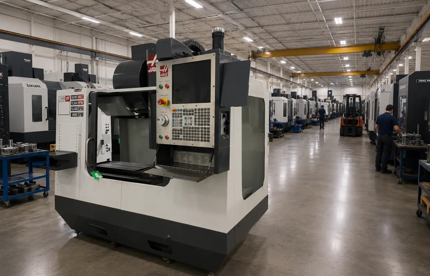 Professionally Inspected Used CNC Machines for Santa Ana Manufacturers