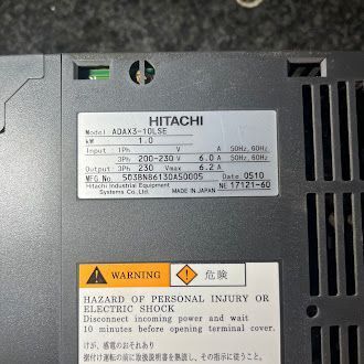 HITACHI ADAX3-10LSE 1