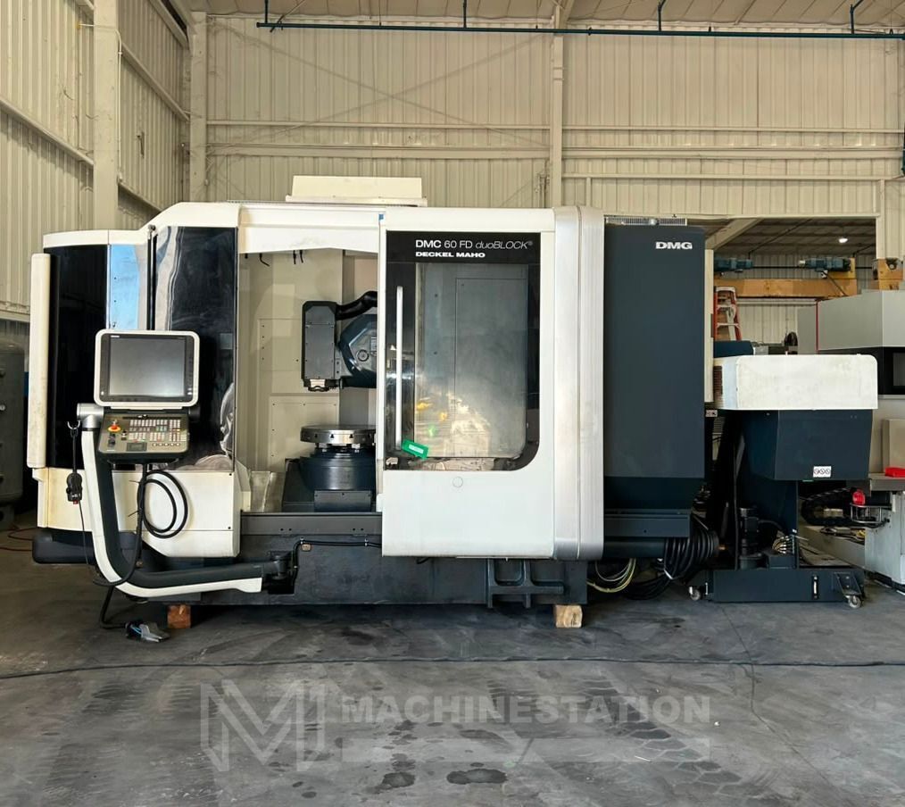 DMG DMC 60 FD duoBLOCK 5 Axis Machining Center - APC, Milling & Turning Capability 0