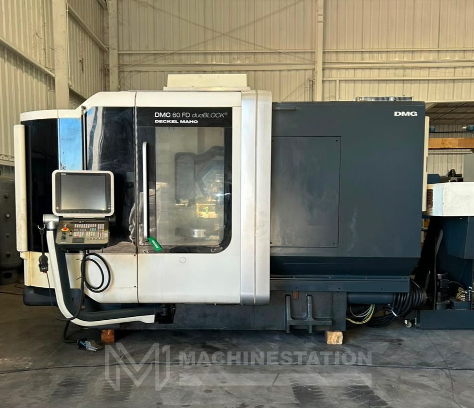 DMG DMC 60 FD duoBLOCK 5 Axis Machining Center - APC, Milling & Turning Capability 1