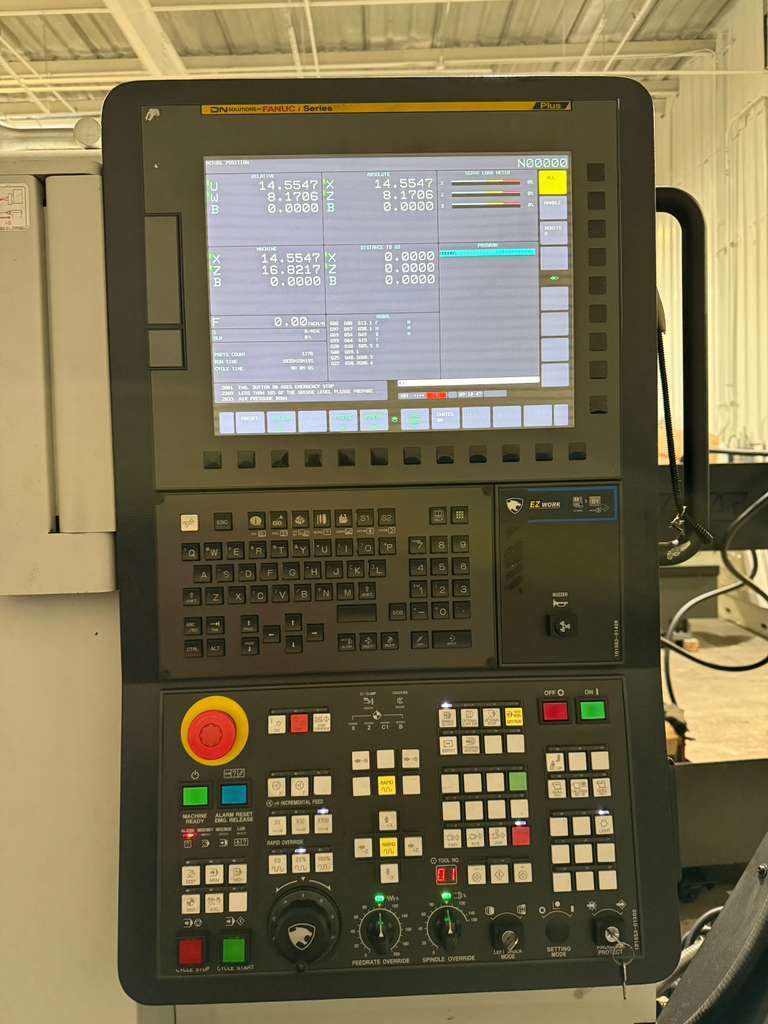 Doosan DN Solutions Lynx 2100A CNC Turning Center - 2022 Bar Feeder Lathe 4