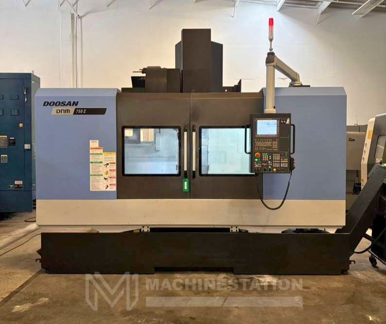 Doosan DNM 750II CNC Vertical Machining Center - 2018 TSC, 12,000 RPM Mill 1