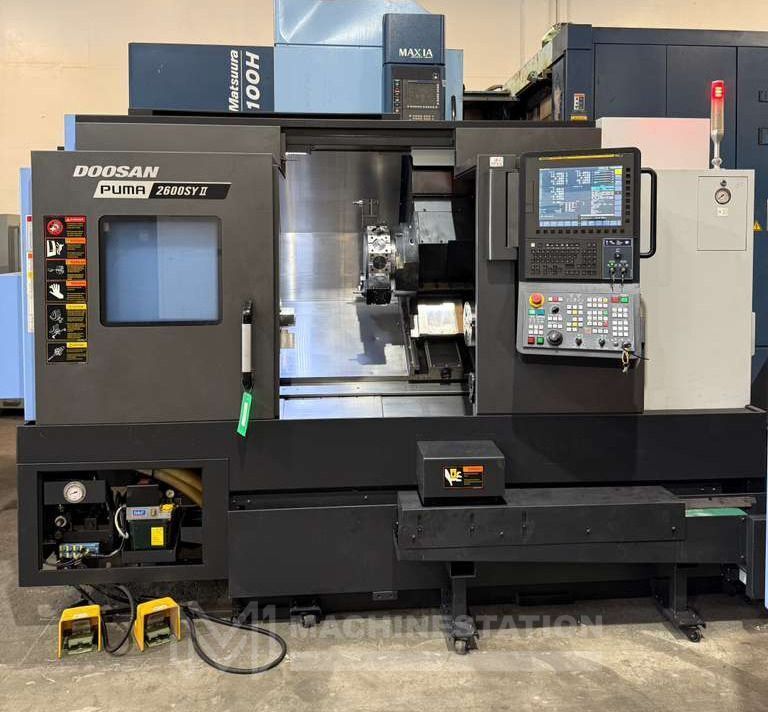 Doosan Puma 2600SYII CNC Lathe - 2021 C Axis Live Tooling, Sub Spindle, Y Axis 1