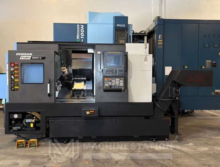 Doosan Puma 2600SYII CNC Lathe - 2021 C Axis Live Tooling, Sub Spindle, Y Axis 0