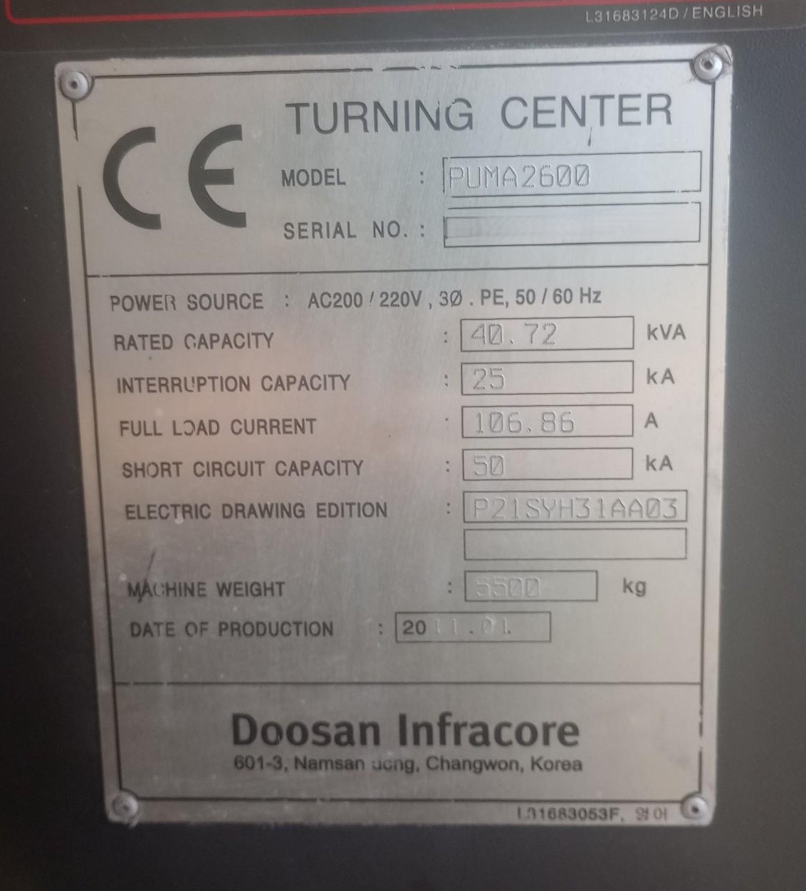 Doosan PUMA 2600 (2)