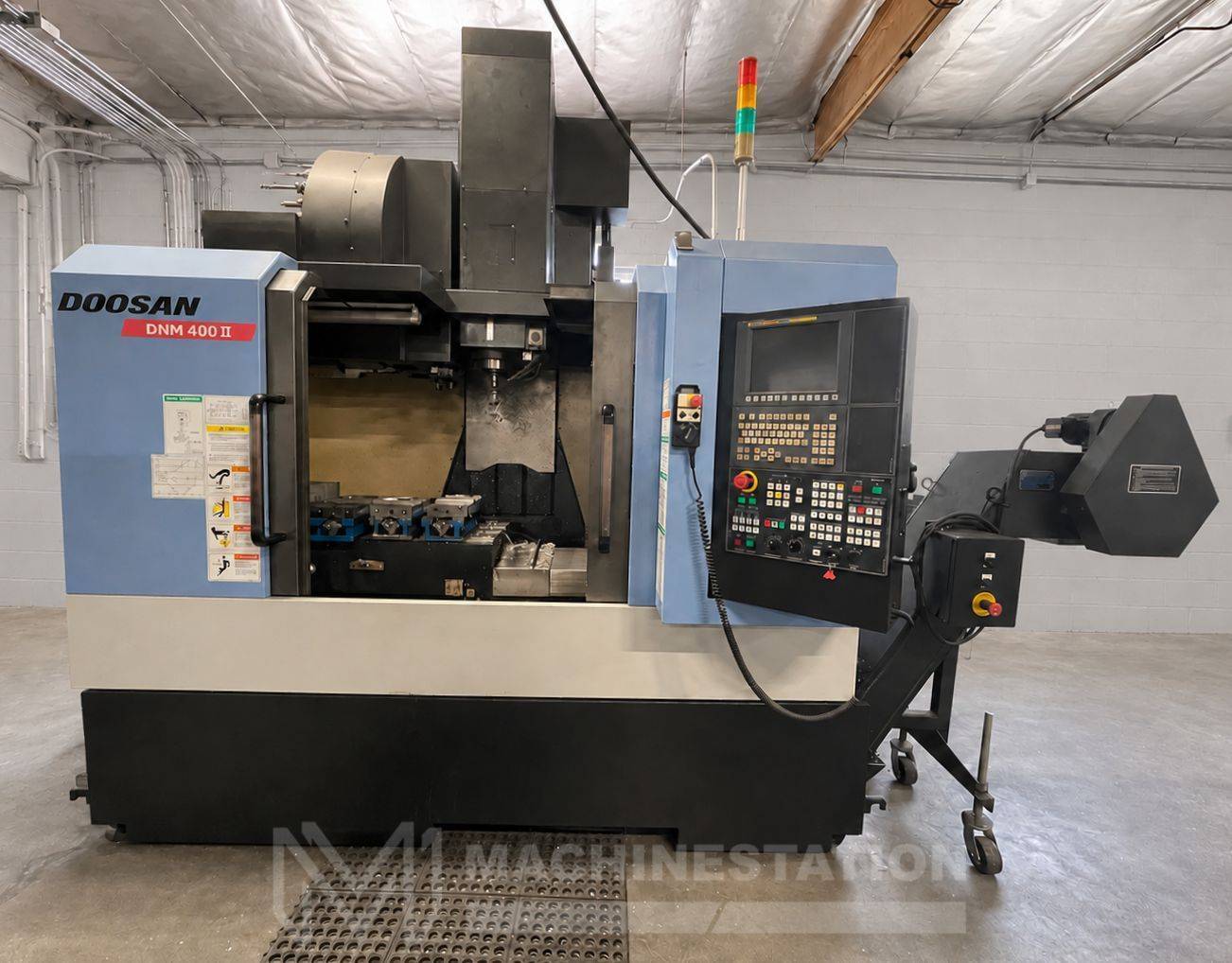 Doosan DNM 400 II CNC Vertical Machining Center - 12,000 RPM, TSC Mill 1