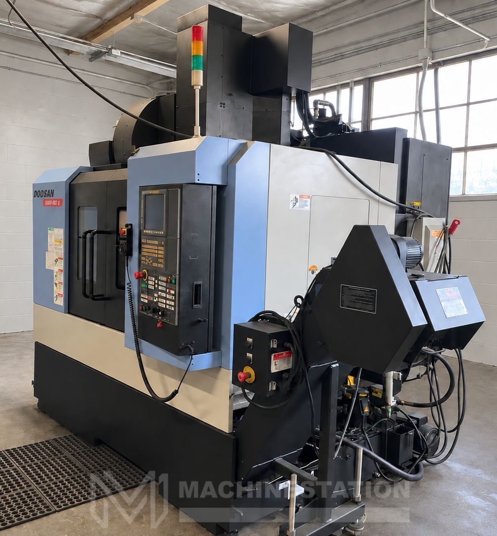 Doosan DNM 400 II CNC Vertical Machining Center - 12,000 RPM, TSC Mill 3
