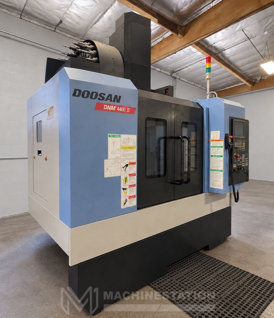 Doosan DNM 400 II CNC Vertical Machining Center - 12,000 RPM, TSC Mill 2