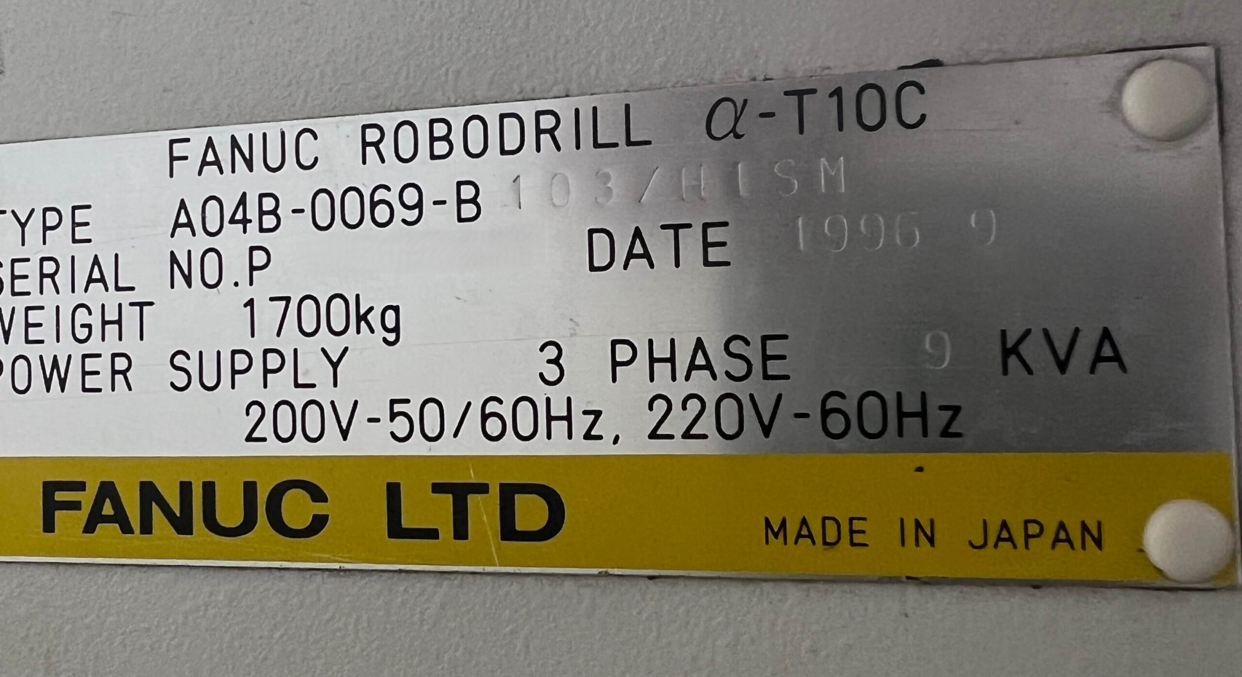 FANUC ROBODRILL α T10C (2)